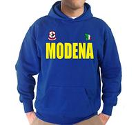 Settantallora - Felpa con Cappuccio KJ2819 Citta d'Italia Modena Emila Romagna Taglia XL