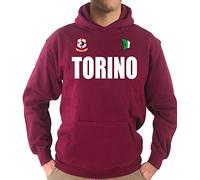 Settantallora - Felpa con Cappuccio KJ2895 Citta d'Italia Torino Piemonte