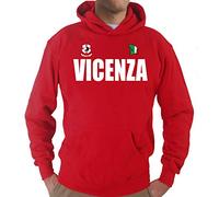 Settantallora - Felpa con Cappuccio KJ2917 Citta d'Italia Vicenza Veneto Taglia S