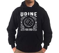 Settantallora - Felpa con Cappuccio KJ2970 Old School Udine Calcio Taglia XXL