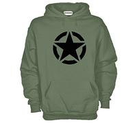 Settantallora - Felpa con Cappuccio KJ580 US Army Taglia L