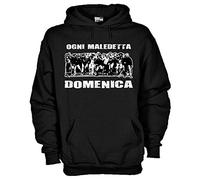 Settantallora - Felpa con Cappuccio KU99 Ogni Maledetta Domenica