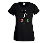 Settantallora - T-Shirt Maglietta Donna J3674 Il Volley Mi Sta Chiamando e io Devo Andare