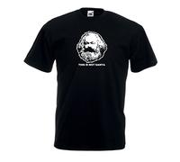 Settantallora - T-Shirt Maglietta J105 Lui Non è Babbo Natale Marx Taglia M