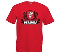 Settantallora - T-Shirt Maglietta J1273 Perugia Stemma Città Grifone