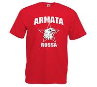 Settantallora - T-Shirt Maglietta J1276 Armata Rossa Perugia Taglia M