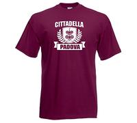 Settantallora - T-Shirt Maglietta J1790 Cittadella Padova Stemma Città d'Italia Taglia M
