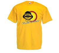 Settantallora - T-Shirt Maglietta J1982 Ultras Vecchie Maniere Giallo Rosso
