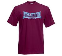 Settantallora - T-Shirt Maglietta J1995 Inter City Firm West Ham Ultras Taglia XL