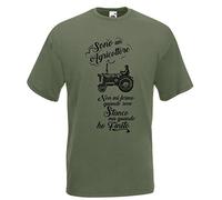 Settantallora - T-Shirt Maglietta J2158 Sono Un Agricoltore Orgoglio Contadino Taglia M
