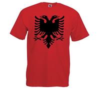 Settantallora - T-Shirt Maglietta J465 Albania Kosovo Taglia S
