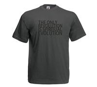 Settantallora - T-Shirt Maglietta J99 The Only Revolution Is Spiritual Evolution