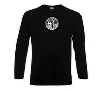 Settantallora - T-Shirt Maglietta Manica Lunga J3649 Gabriele D'Annunzio Memento Audere Semper Taglia XL