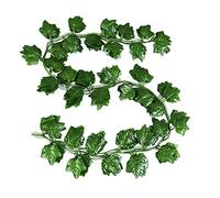 Sette 5ft 230cm Artificiale Appeso Vite Edera Pianta di Plastica Verde Foglie Artificiali per Festival Noce Decorazione Ufficio DomesticoDurata
