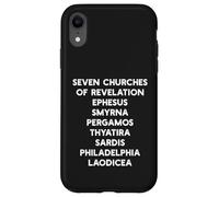 Sette chiese della Bibbia Cristiana dell'Antichità Custodia per iPhone XR