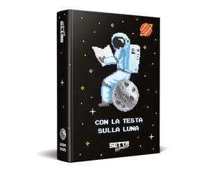 Sette in Condotta Diario Agenda Scolastica 2024-2025 - 12 mesi (Nero, 13x17)