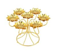 Sette Luce Portalampada Loto Lampada Per Buddha Adorazione Changming Portaburro Domestico Lotus