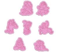 Sette nani di Biancaneve Tagliabiscotti stampi Formine per Biscotti - 8cm
