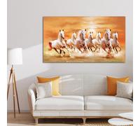 Sette poster per animali da parete da parete per cavalli da corsa per la