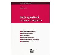 Sette questioni in tema d'appalto