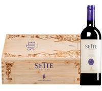Sette Rosso Toscana IGT 2021 (BIO) 3 bottiglie in cassetta di legno 2,25 l