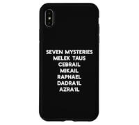 Sette santi angeli dello yasidismo misteri Melek Taus Custodia per iPhone XS Max