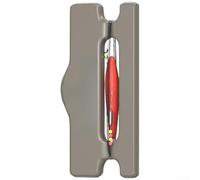 Sette Stelle Elettroniche Pesca Galleggiante Setup Con Luce Rossa Verde Visibilità Fluorocarbon Line Pre-assemblato Per Stream E Pond Fishing(Rosso 1,8 Metri)