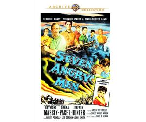Sette Uomini Arrabbiati DVD (1955) - Raymond Massey, Debra Paget, Jeffrey Hunter