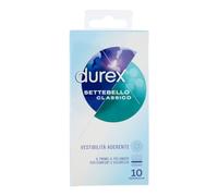 Durex Preservativi Settebello New Classico – Vestibilità aderente – Confezione 10