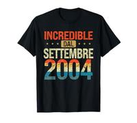 Settembre 2204 Vintage - Maglia 20 Compleanno Anni Uomo Maglietta
