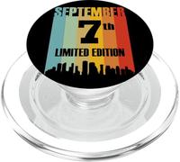 Settembre 7 Edizione Limitata Retro Vintage Compleanno PopSockets PopGrip per MagSafe
