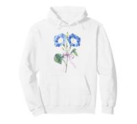 Settembre Nascita Fiore Mattina Gloria Acquerello Felpa con Cappuccio