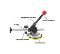 Setter for cuciture da 4-1/2 pollici con ventosa a vuoto regolabile for giunzione di cuciture e livellamento Strumento professionale for l'installazione di controsoffitti for granito, pietra, marmo,
