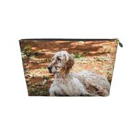 Setter inglese Autunno Animali Cani Inglese, Borsa da toilette Borsa per trucco Borsa per cosmetici Borsa da toilette da viaggio portatile
