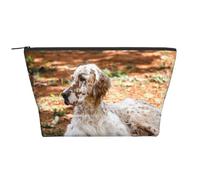 Setter inglese Autunno Animali Cani Inglese, Borsa da toilette Borsa per trucco Borsa per cosmetici Borsa da toilette da viaggio portatile