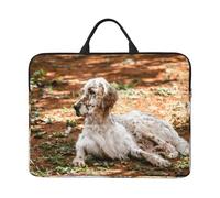 Setter inglese Autunno Animali domestici Cani Inglese, Custodia per laptop da 14 pollici, borsa per notebook, custodia per laptop, valigetta con maniglia