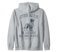 SETTER INGLESE CACCIATORE DAL CUORE GENTILE CANE Felpa con Cappuccio
