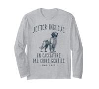 SETTER INGLESE CACCIATORE DAL CUORE GENTILE CANE Maglia a Manica