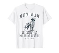 SETTER INGLESE CACCIATORE DAL CUORE GENTILE CANE Maglietta