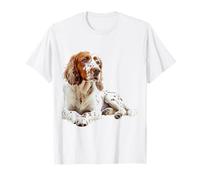 Setter inglese, motivo cane, opera d'arte per animali domestici, setter inglese Maglietta