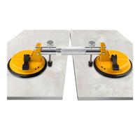 Setter per cucire in marmo: tazza di aspirazione sottovuoto, strumento di incollaggio in granito | Aiuto per l'installazione del piano di lavoro, dispositivo per piastrelle in lastra di pietra leggera