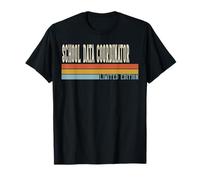 Settimana del coordinatore dei Dati scolastici Vintage Back To School Day Maglietta