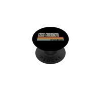 Settimana del coordinatore della crisi Retro Vintage Back To School Day PopSockets PopGrip Adesivo