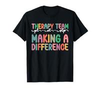 Settimana di Riabilitazione del Team di Terapia Che Fa la Differenza Mese PT OT SLP Maglietta