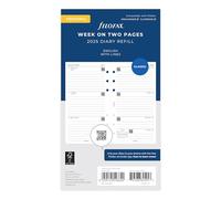 Settimana personale su due pagine 5 Lingue 2025