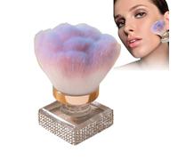 Setting Powder Brush, Nail Dust Brush, Soft Bristle Brushes with Compact and Travel Friendly Design for Highlighting, Contouring, or Removing Dust, 1 pezzo