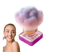 Setting Powder Brush, Nail Dust Brush, Soft Bristles Makeup Tool for Contouring, Highlighting, Nail Cleaning, Manicure, Pedicure, Cosmetic Accessory for Precision Application, (46g)