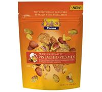 Setton Farms Pistacchio Pub Mix 5oz Bag con Buffalo Wing Pistacchi, Noci di Mais, Chips di sesamo tostato al miele e mandorle Hickory