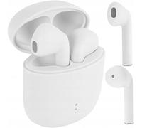 Setty Cuffie senza fili Bluetooth 5.0 TWS Wireless Earphone Auricolari Auricolari Stereo Ricarica Wireless e Custodia di Ricarica Portatile per Android, iPhone, Samsung, Huawei (Bianco)