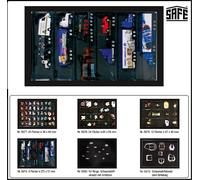 Setzkasten Per Vetrine Mini-Trucks BLACK 6x 275x57x43mm Safe 5674